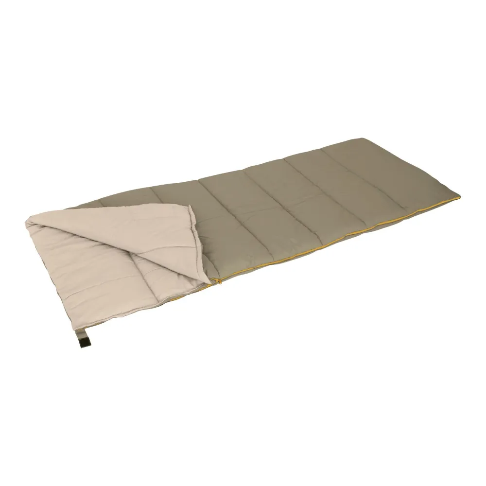 Sac de dormit dreptunghiular EuroTrail Brooks, 210 x 80 cm, bej