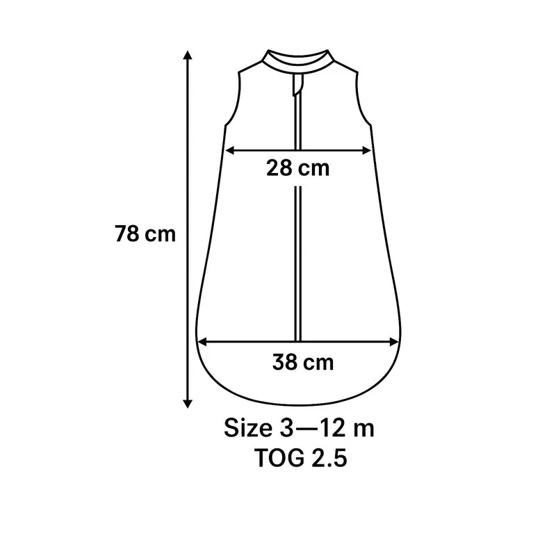 Sac de dormit, MimiNu, Premium, Din bumbac interlock, Materiale certificate Oeko Tex Standard 100, Cu fermoar, 3 - 12 luni...