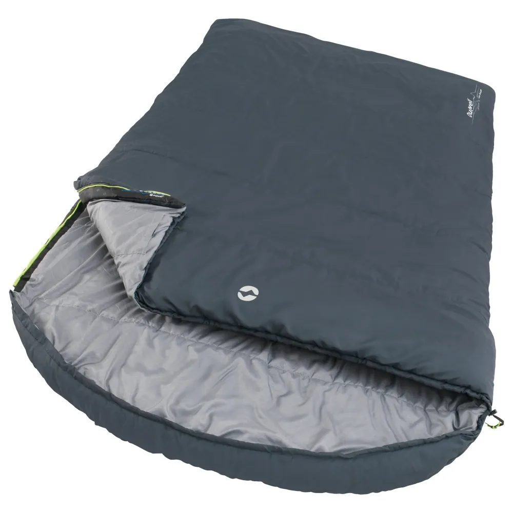 Sac de dormit OUTWELL Campion Lux Double, pana la -1 grad C, gri 225 x 140 cm