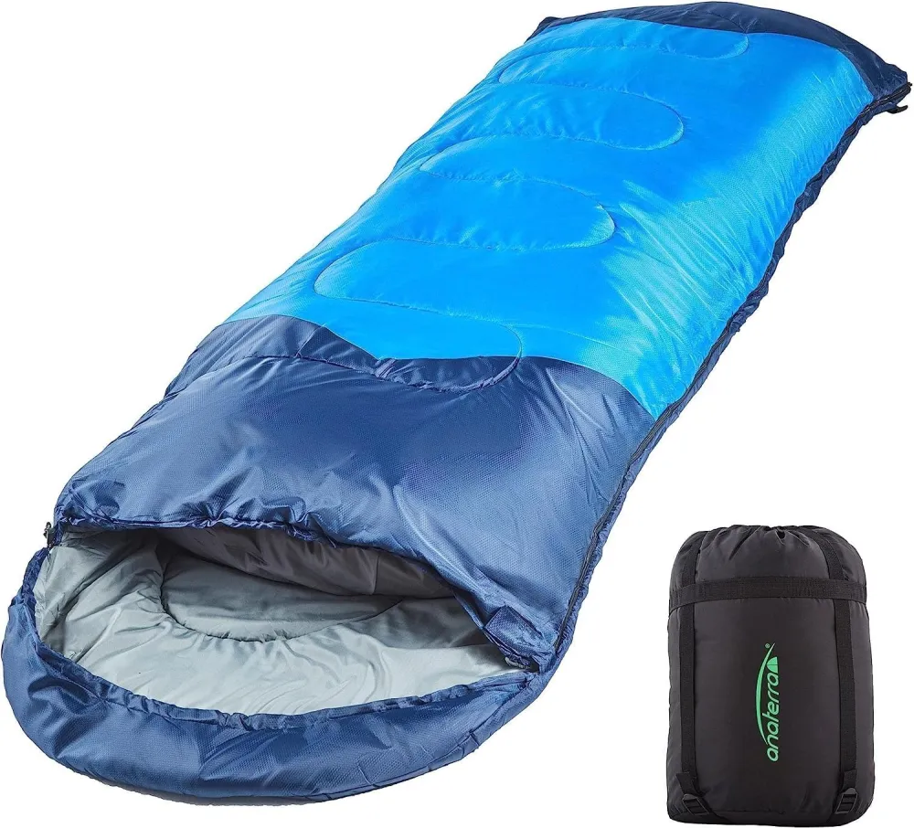 Sac de dormit pentru toate anotimpurile, albastru