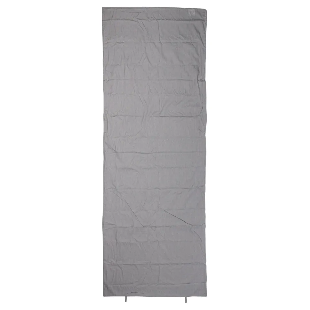 Sac de dormit subtire / husa pentru sac de dormit High Peak Avola, 225 x 80 cm, gri