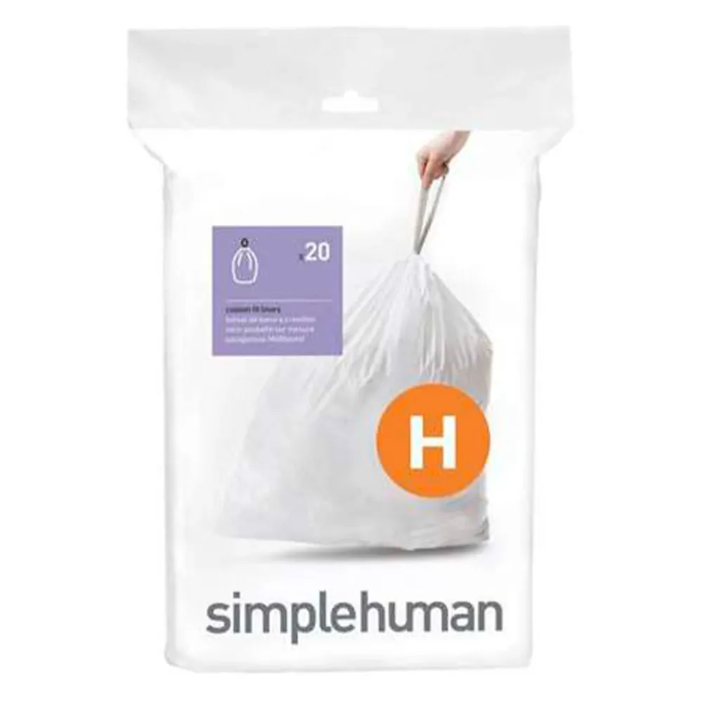 SIMPLEHUMAN Set 20 saci gunoi, 30-35L