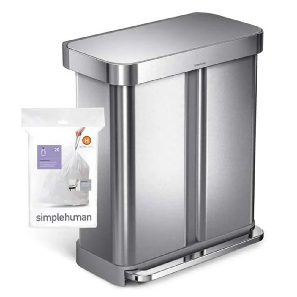 SIMPLEHUMAN Set 20 saci gunoi, 30-35L