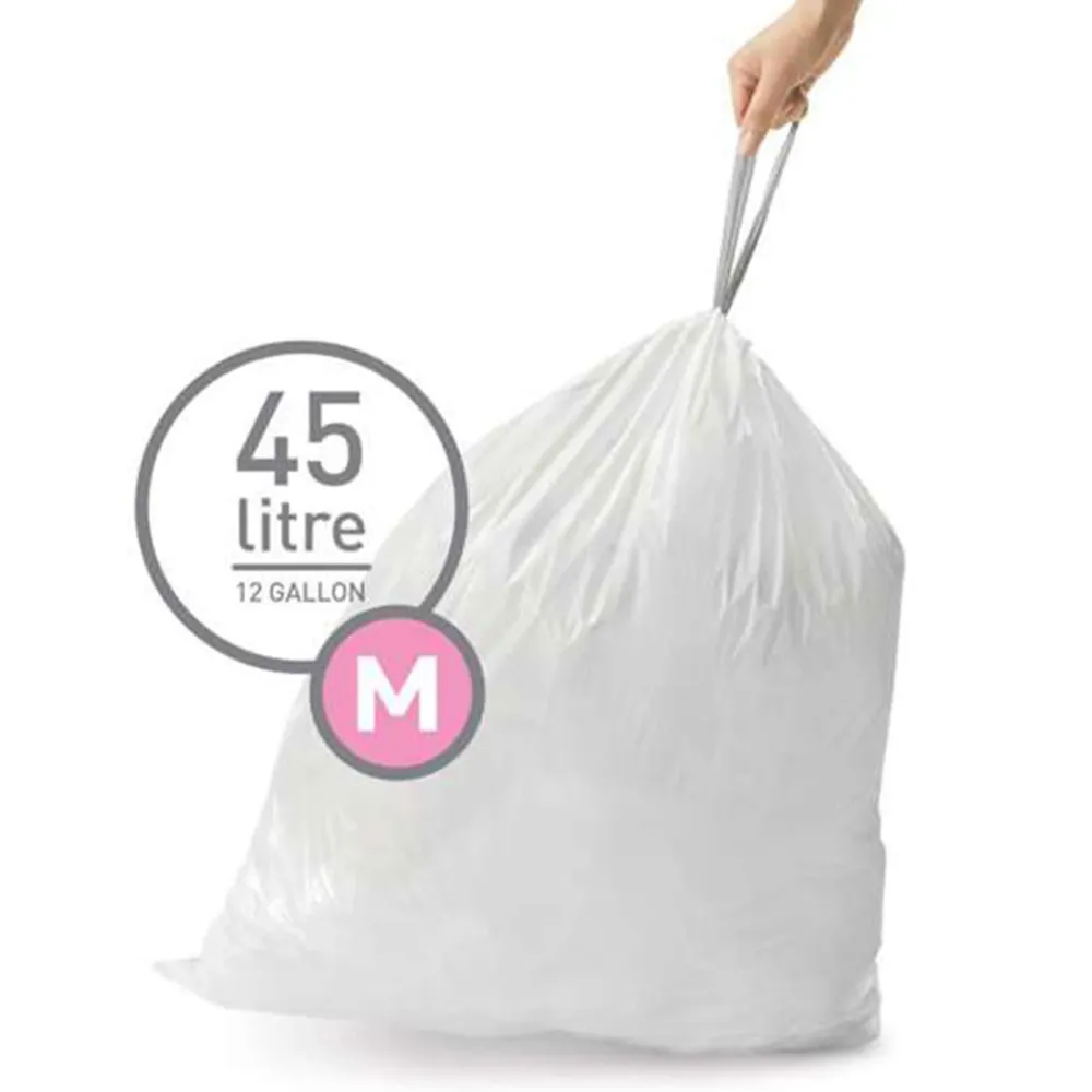 SIMPLEHUMAN Set 20 saci gunoi, 45L