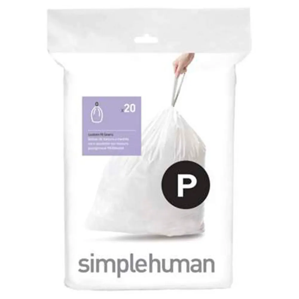 SIMPLEHUMAN Set 20 saci gunoi, 50-60L