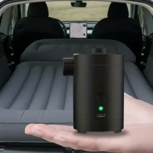 Pompa de aer reîncărcabilă USB pentru patul de camping - Potrivit pentru Tesla