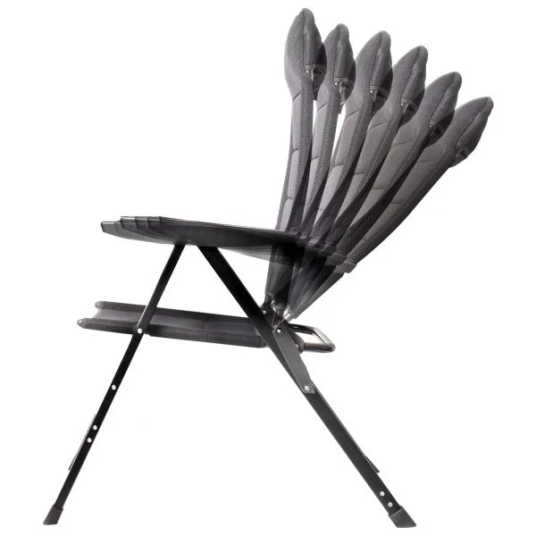 Scaun de camping Skye 3D Brunner, cadru aluminiu, sarcină max. 120 kg