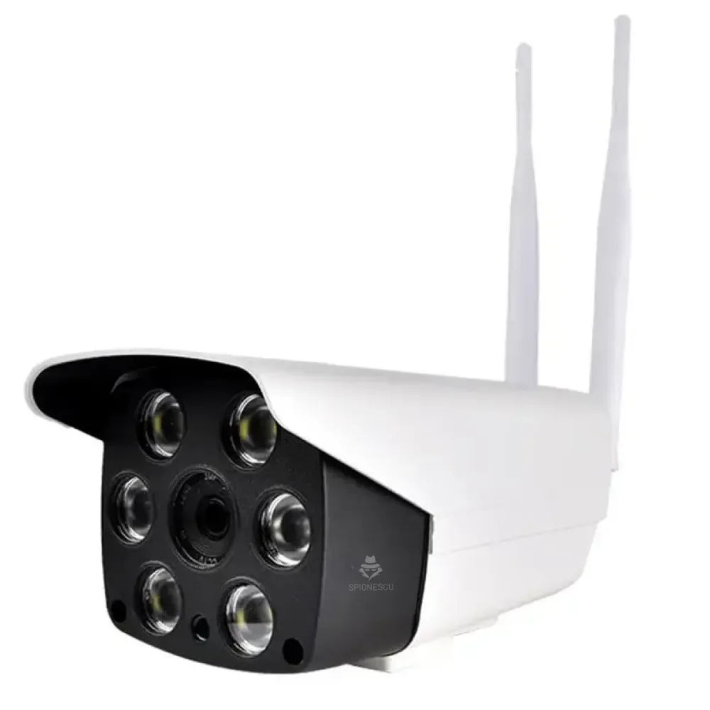 Camera de supraveghere, WiFi, 3MP, audio bidirectional, viziune nocturna, detector miscare, rezistanta la apa IP66, rezolu...