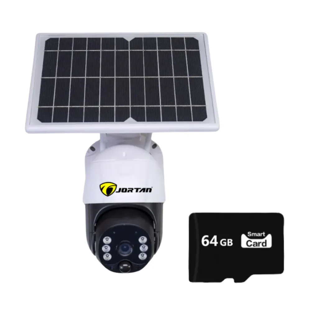 Camera Wireless 3MP, cu Panou Soalar - 1080P, Wi-Fi, Detectie Miscare, Card 64GB inclus