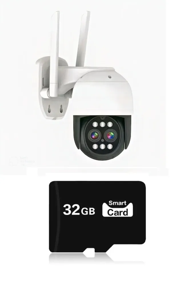 Camera IP Wireless JORTAN JT-3XM – 6MP, Rotire 355°, IP66, Card 32GB Inclus