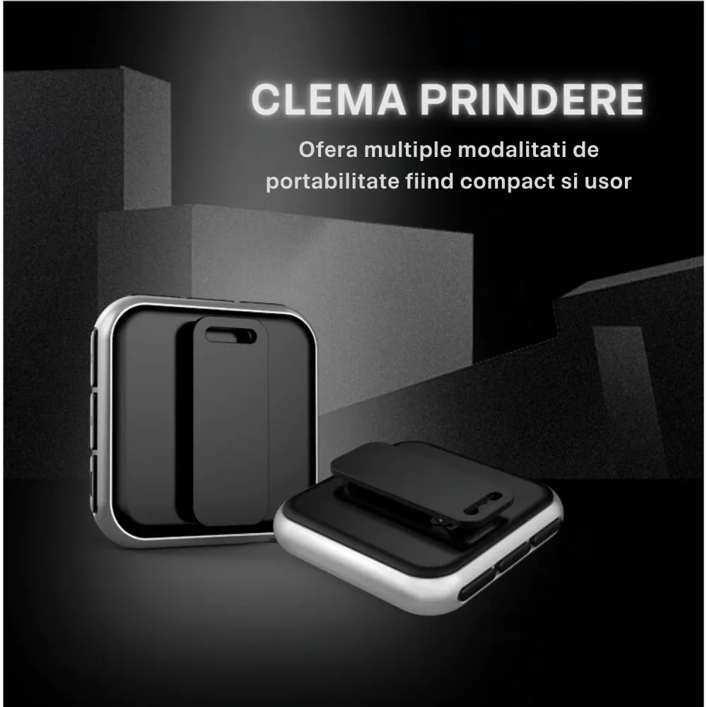 Ceas spion cu reportofon, HR300, autonomie 30 ore, memorie 16GB, MP3, inregistrare vocala