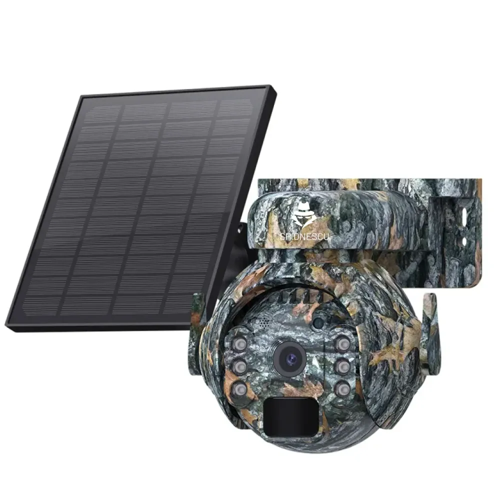 RESIGILAT - Camera de supraveghere, 4G, 3MP, rotire 355°, inclinare 90°, alimentare solara, video, audio bidirectional, vi...