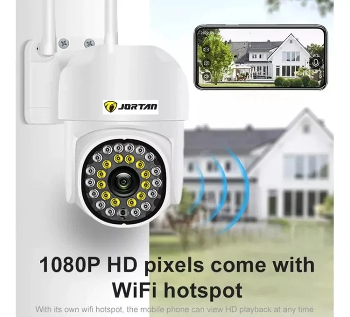 SET 4x Camera de Securitate - WiFi, JT-8161QJ - Viziune Nocturna 30M, 1080P, cu 4x Card 32GB