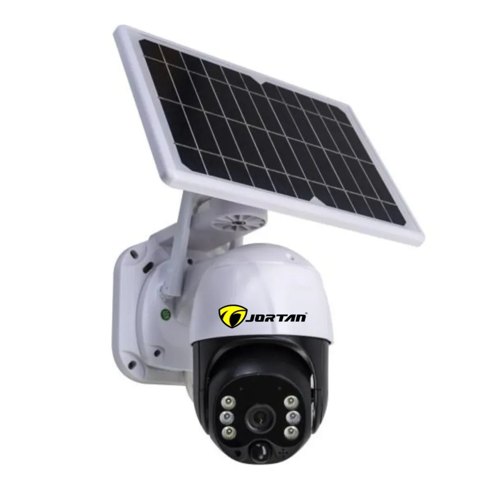 Set 2x Camere Solare - Wireless 3MP 1080P, Wi-Fi, Detectie Miscare, Panou Solar Integrat