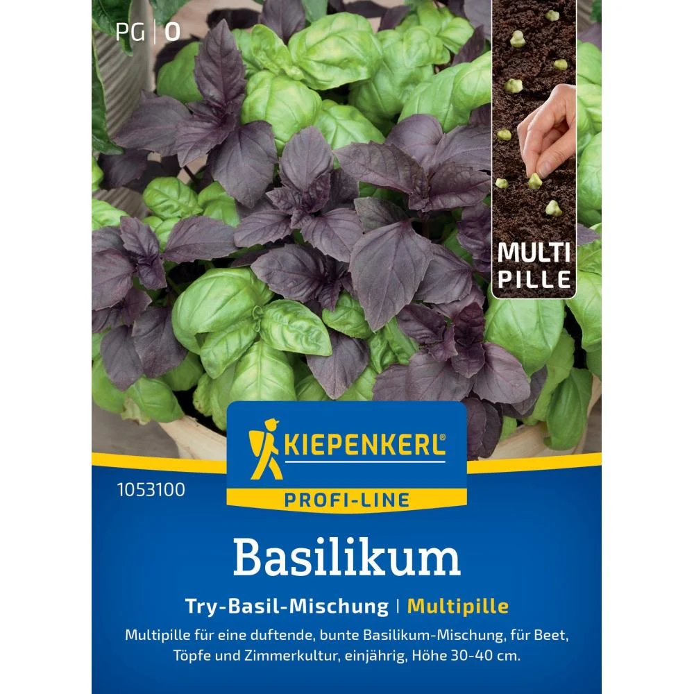 Seminte mix Try-Basil – amestec de soiuri aromate de busuioc, cu protectie germinatie