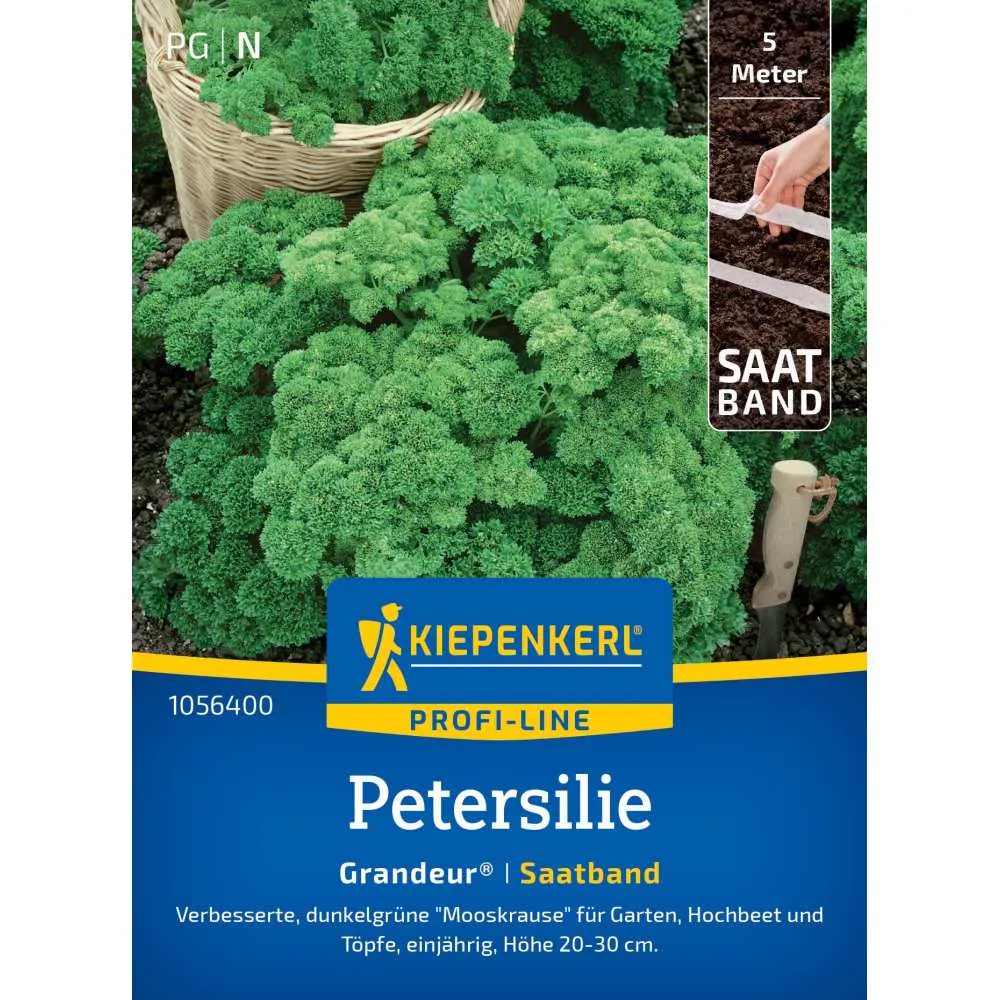 Seminte patrunjel Grandeur – frunze dese si aroma puternica, cu protectie germinatie