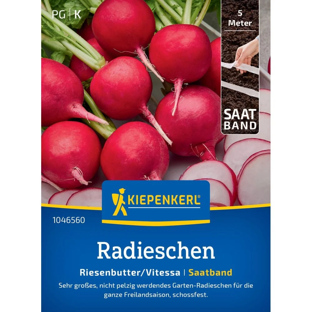 Seminte ridichi Riesenbutter Vitessa – gust intens si productie buna, cu protectie germinatie