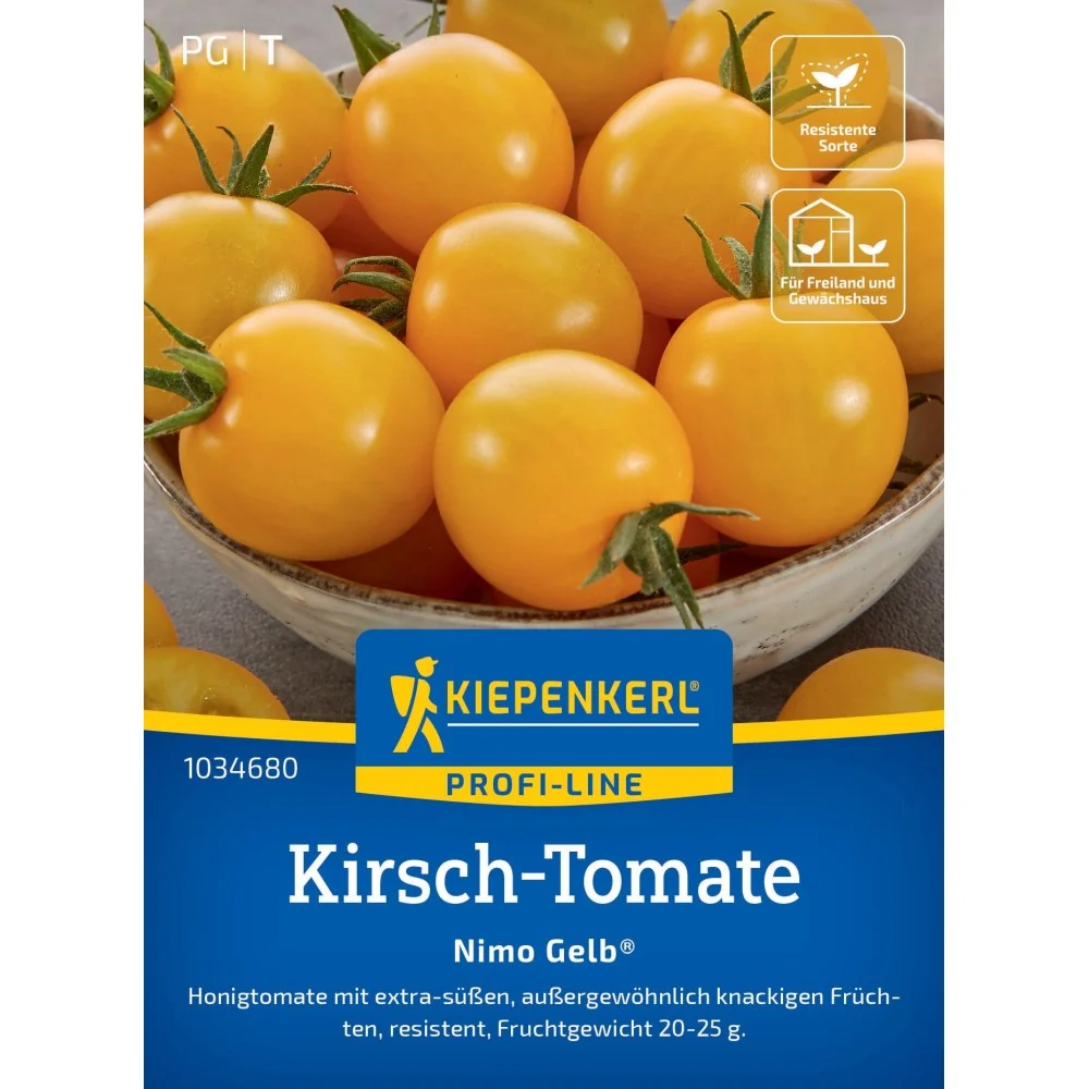 Seminte rosii cherry galbene Nimo F1 – fructe galbene si decorative, cu protectie germinatie
