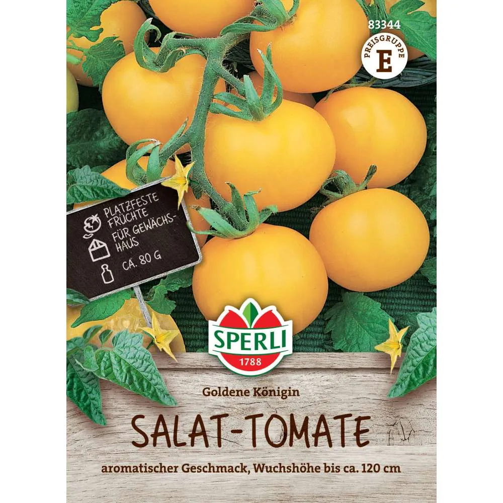 Seminte rosii Goldene Konigin – rosii galbene, dulci si decorative, ajung la 50-100 g