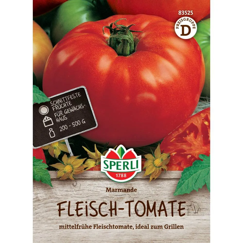 Seminte rosii Marmande – soi vechi cu gust autentic, ajung la 250-500 g