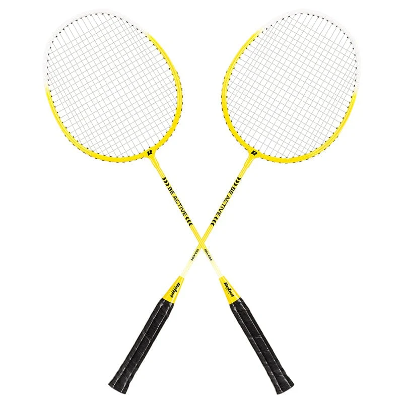 Set badminton Rebel RBA-4104 | 65cm, Alb