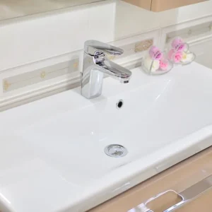 Set baza mobilier + lavoar PORTO 85 cm Cappuccino