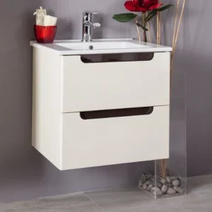 Set baza mobilier + lavoar VELA 65 cm Pergamo
