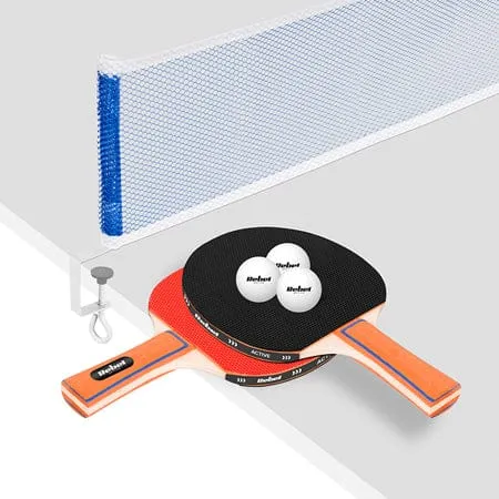 Set tenis de masa Rebel RBA-4001 | 147cm, Alb