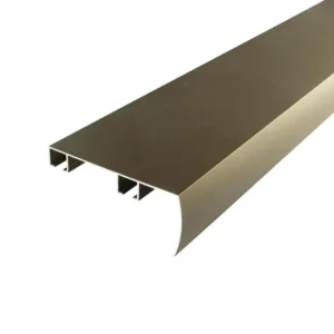 Sistem Decolino 03, șă dublă din aluminiu cu mascare turnată din fabrică, bronz