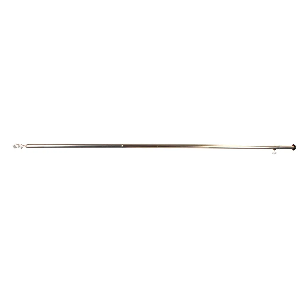 Tija anti-vant, cu bază articulată din oțel de 25 mm, 165-260 cm