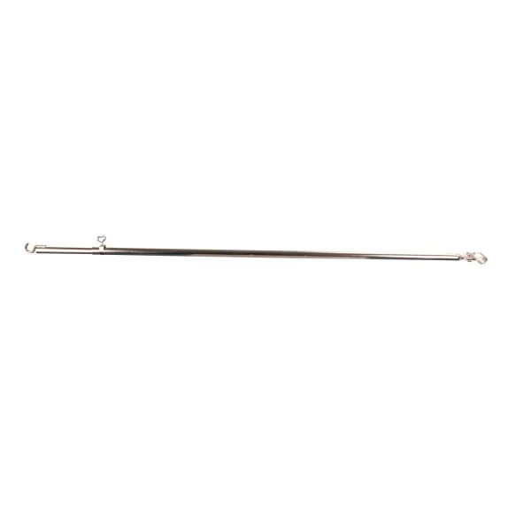 Bară de acoperiș cu cârlig, din oțel de 32 mm, 215-300 cm