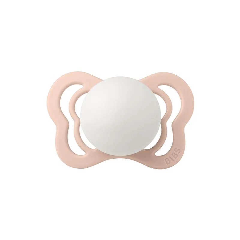 BIBS Couture Sut - Str. 1 - Silikone - GLOW - Blush