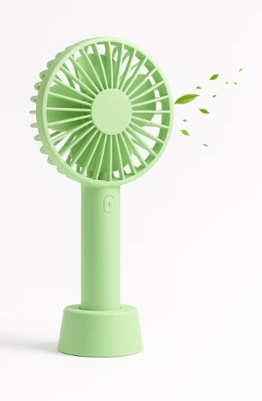 Mini ventilator USB portabil verde
