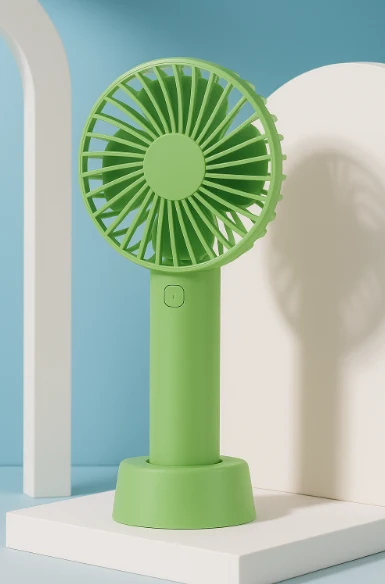 Mini ventilator USB portabil verde