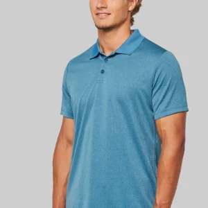 ADULT SHORT-SLEEVED MARL POLO SHIRT | PA496