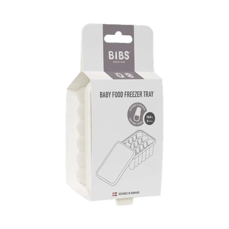BIBS Dinner - Frysebakke til Babymad og Smagesut - Ivory