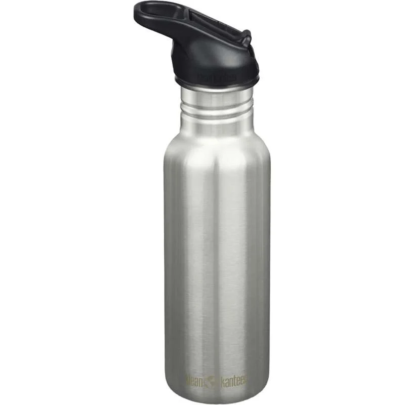 Klean Kanteen Classic Drikkedunk - Flip/Seal SportCap - 532ml - Matte Stainless