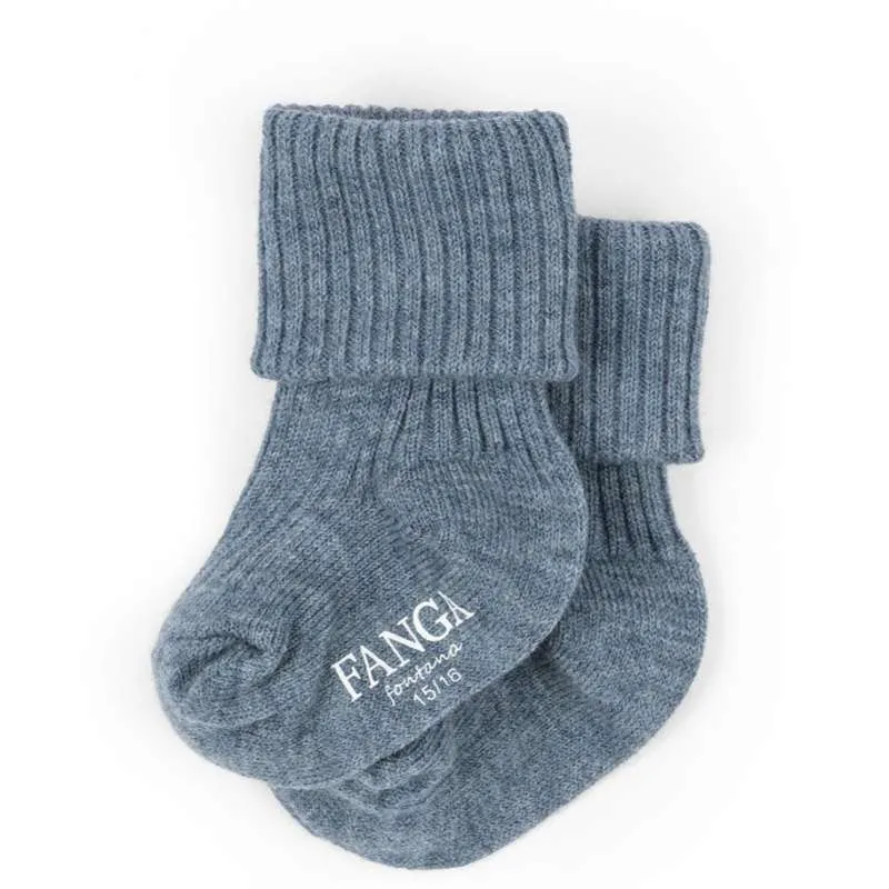 Fanga Fontana Lana - Sokker - Tynde - Strik - Ashley Blue 15