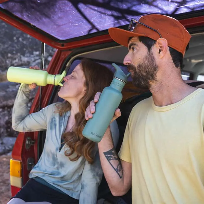 Klean Kanteen Classic Drikkedunk - Flip/Seal SportCap - 800ml - Glass-like Sky