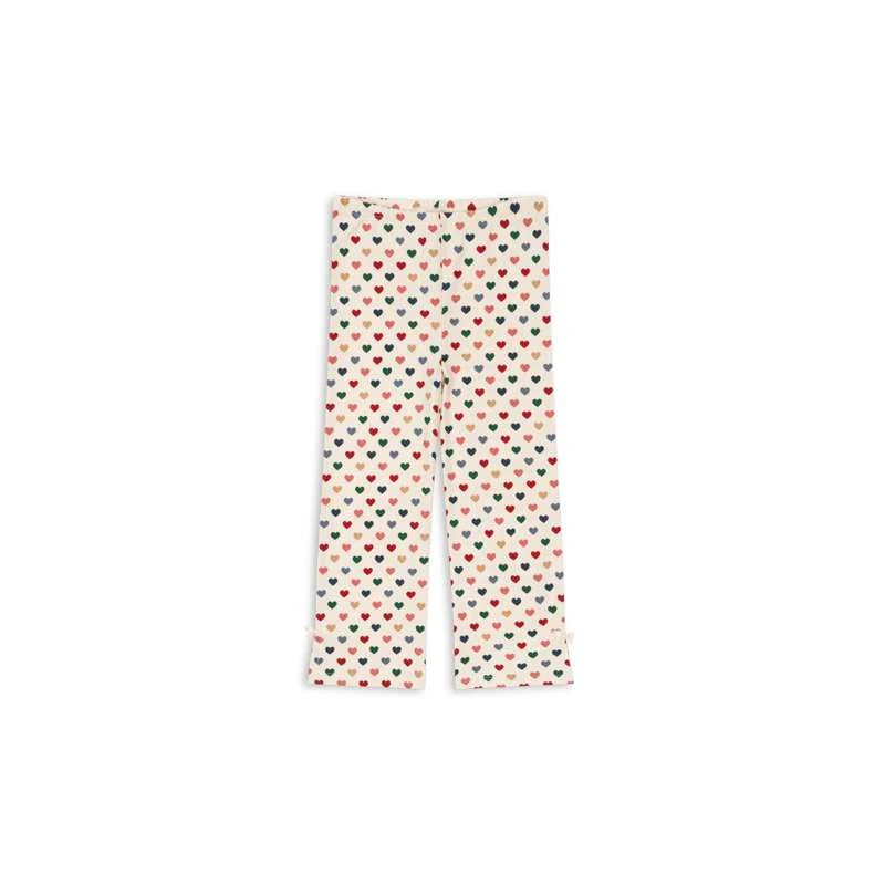 Konges Sløjd Pantaloni Drey cu fante - GOTS - Coeur Coloré Men