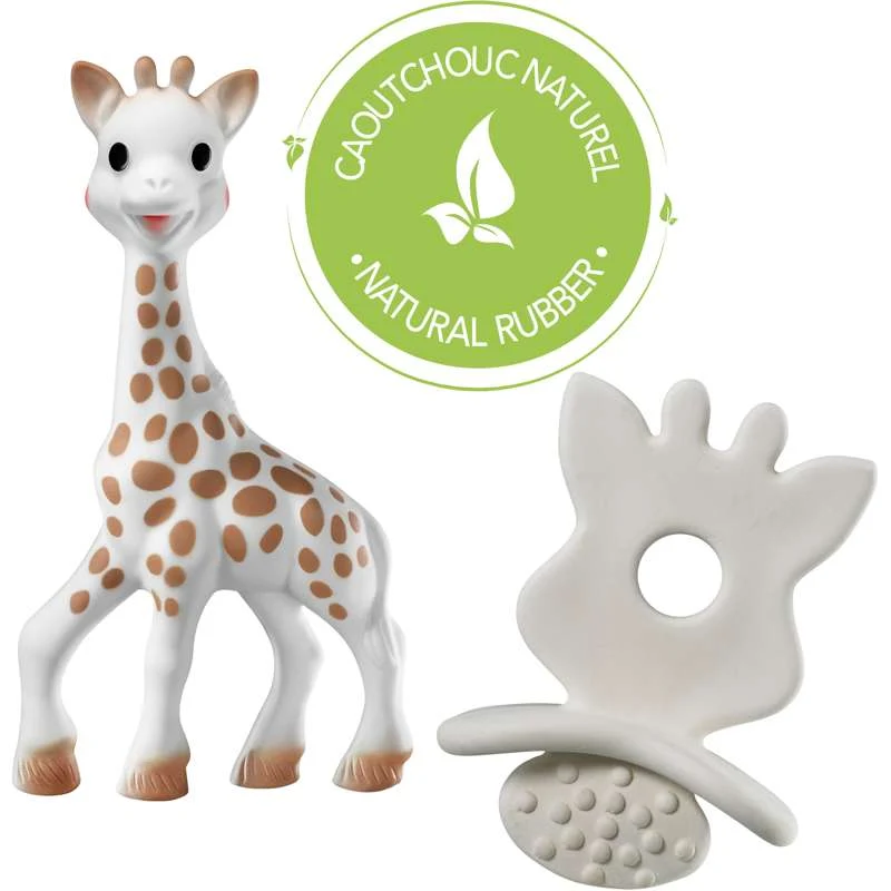 Sophie la Girafe So Pure Bidedyr 18 cm. og Autentic Bidering