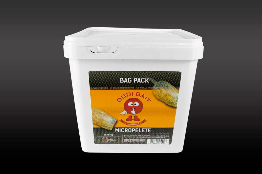 Amestec de pungi Dudi Bait Micropellete 2,5 kg