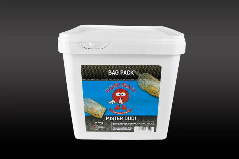 Amestec de pungi Dudi Bait Mister Dudi 2,5 kg