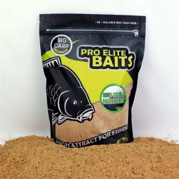 Engodo Pro Elite Baits Red Krill Halibut 1,8 Kg