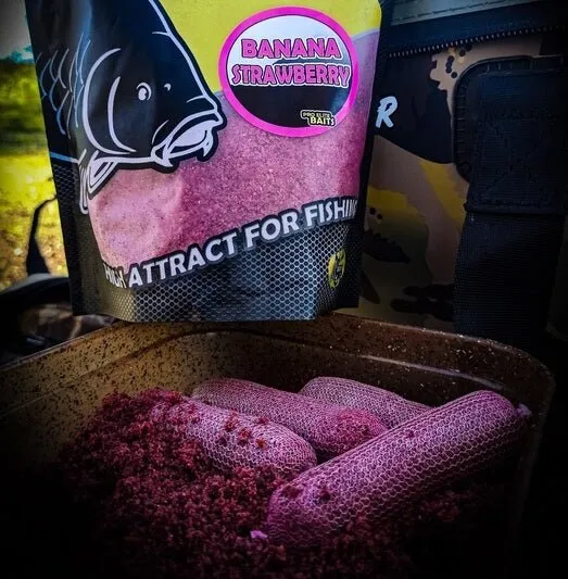 Stick Mix Pro Elite Baits Banană Strawberry 800 g