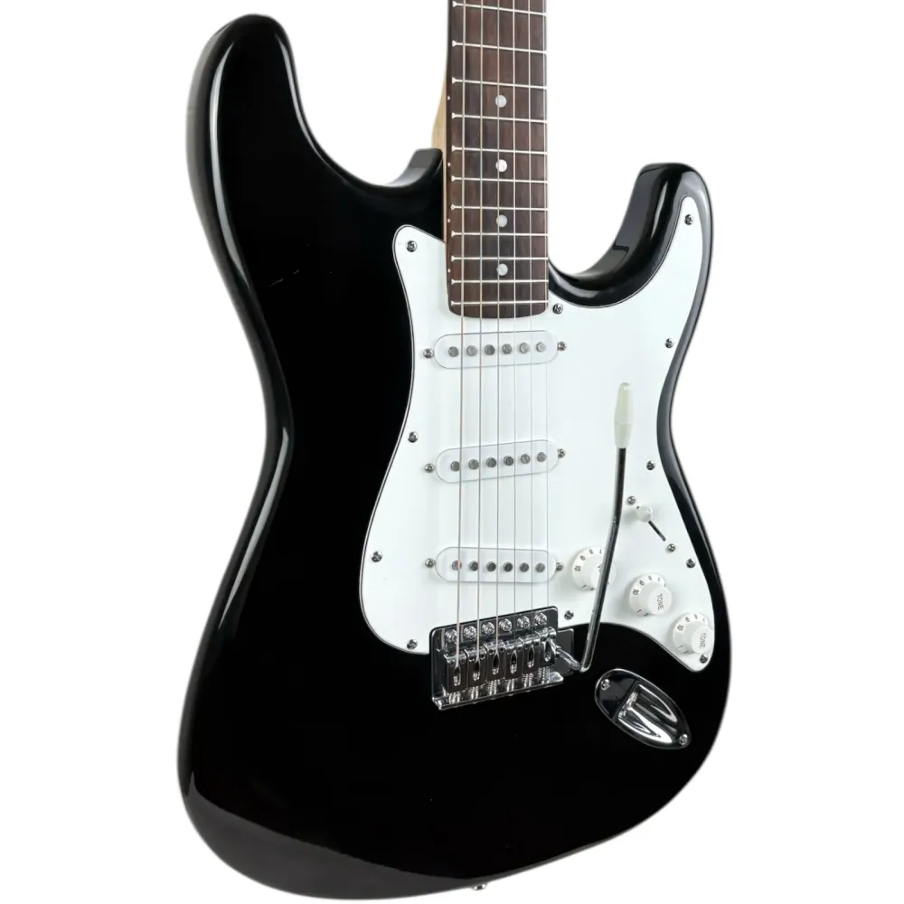 Collins Stratocaster - Negru