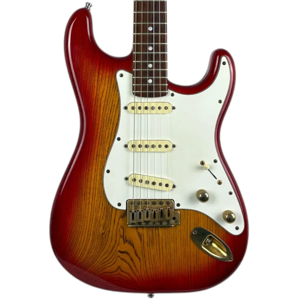 ESP Seria 800 Stratocaster 1995 - Cherry Sunburst - Vintage Japonia