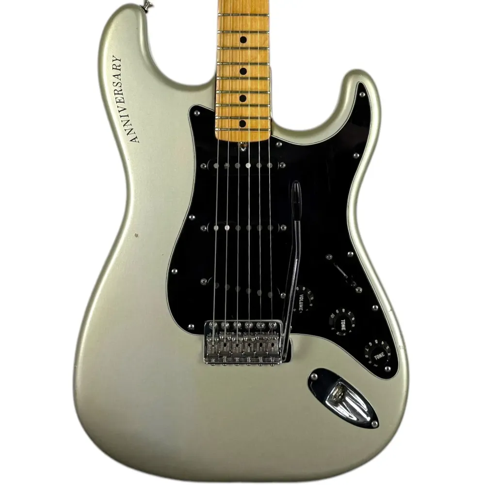 Fender 25th Anniversary Stratocaster 1979 - Argintiu