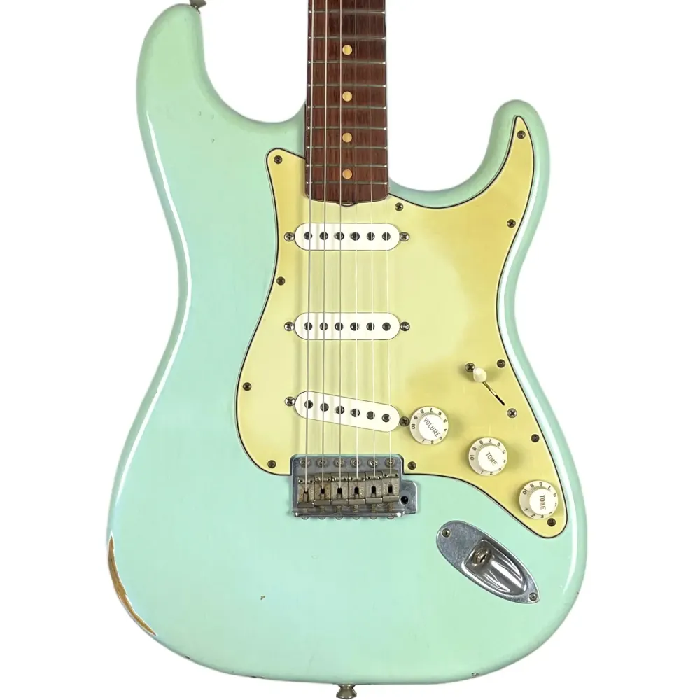 Fender Custom Shop 1960 Stratocaster Relic 2002 - Albastru Sonic