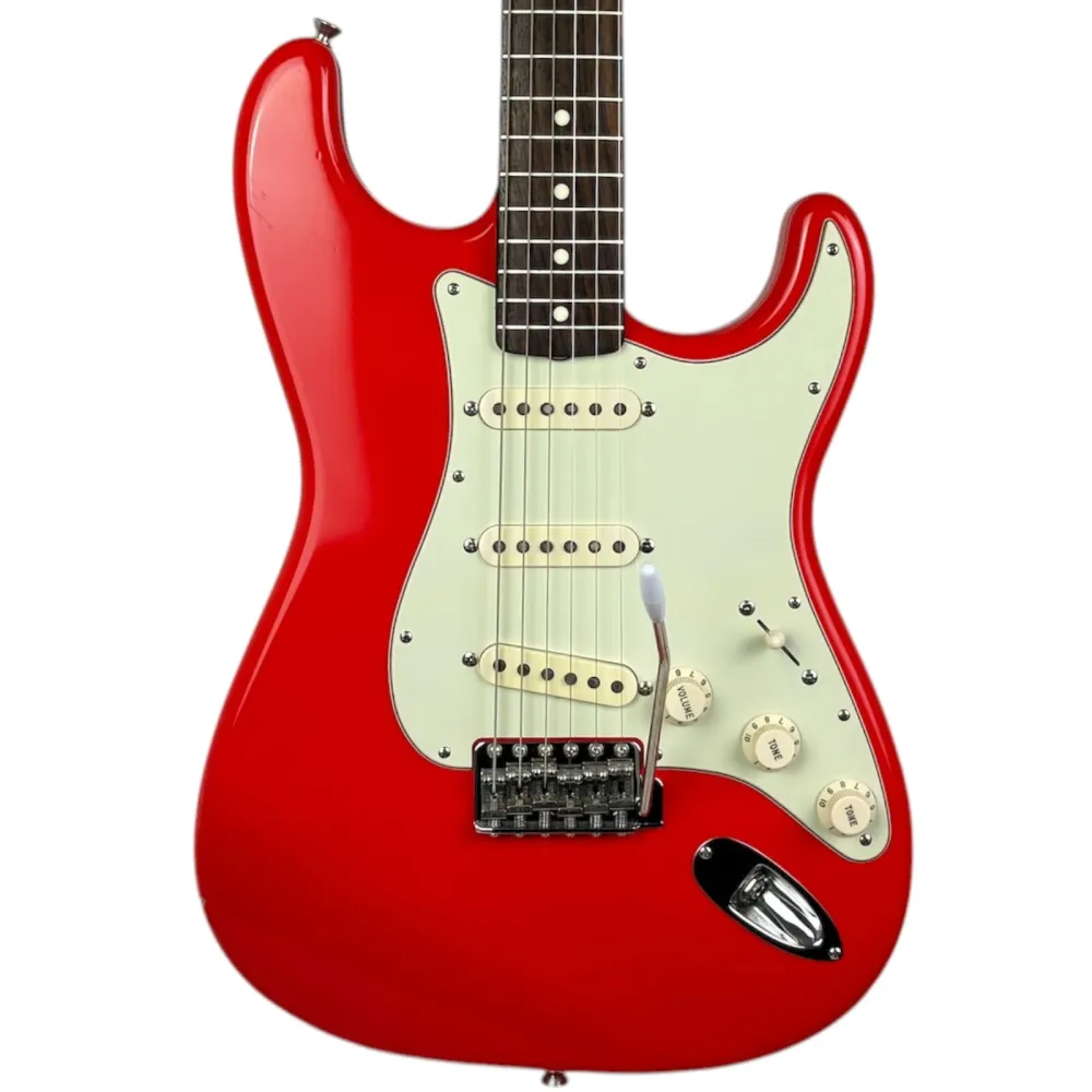 Fender Japan Ediție Limitată Souichiro Yamauchi Stratocaster 2016 - Roșu Fiesta